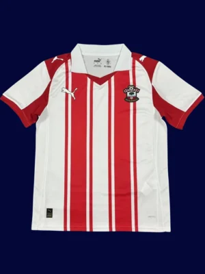 Southampton Home Red Jersey 25/26 Fans Version front with club crest and classic red design.