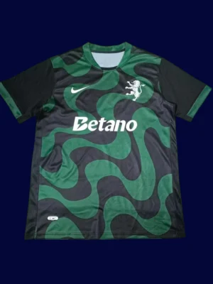 Sporting Portugal Away Jersey 25/26 Fans Version front high‑quality breathable lightweight football shirt