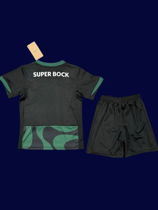 Sporting Portugal Away Kids kits 25/26 back custom number