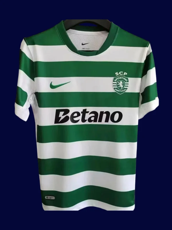 Sporting Portugal Home Jersey 25/26 Fans Version front collectible high‑quality football top