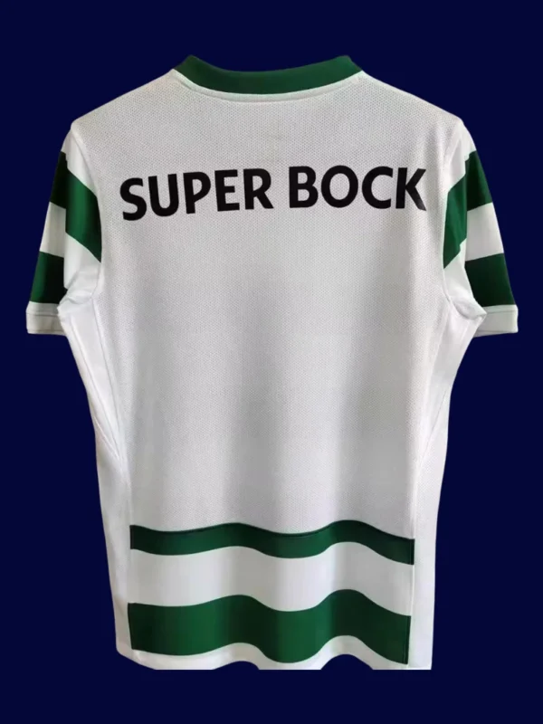 Sporting Portugal Home Jersey 25/26 Fans Version back custom number
