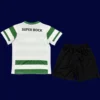 Sporting Portugal Home Kids kits 25/26 back custom number
