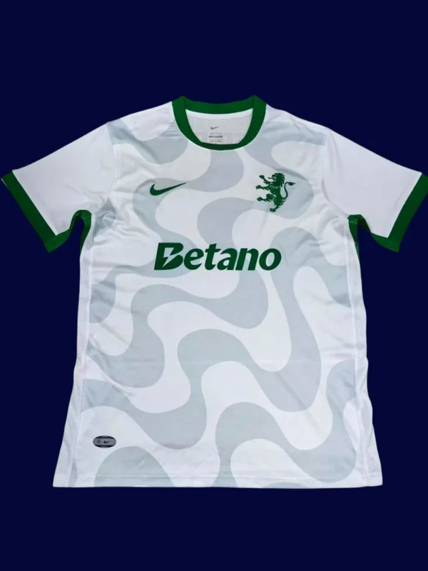Sporting Portugal Third Jersey 25/26 Fans Version front retro breathable collectible football shirt