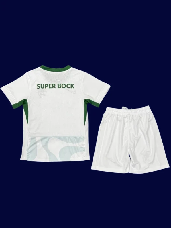 Sporting Portugal Third Kids kits 25/26 back custom number