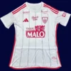 Stade Brestois Away Jersey 25/26 Fans Version front high‑quality breathable lightweight shirt