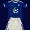 Strasbourg Home Kids kits 25/26 front lightweight breathable junior football shirt