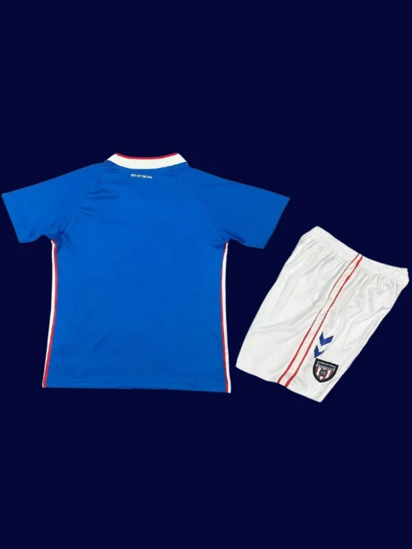 Sunderland Away Kids Kits 25/26 back with printed number area.