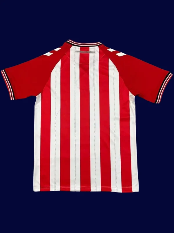 Sunderland Home Jersey 25/26 Fans Version back showing printed number area.