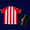 Sunderland Home Kids Kits 25/26 back with printed number panel.