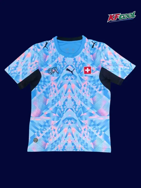 Switzerland away jersey 26/27 fans front — alternate kit, breathable