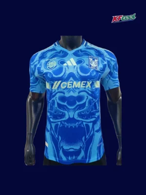 Tigres 25/26 player away jersey front professional breathable kit