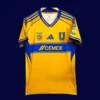 Tigres 25/26 fans home jersey front view high quality breathable fabric
