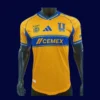 Tigres 25/26 player home jersey front premium performance fabric