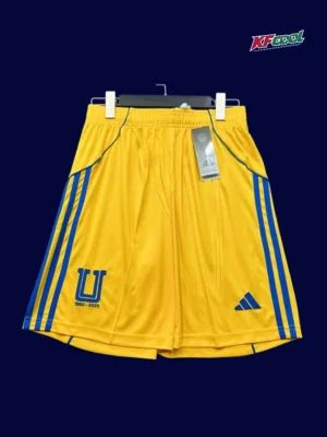 Tigres 25/26 home shorts front breathable lightweight sportswear