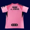 Tigres 25/26 pink goalkeeper jersey back view custom number