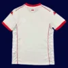 Tunisia away white jersey 26/27 fans back with logo area