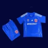 Universidad De Chile 25/26 kids home kit front breathable