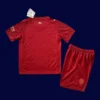 Valence Away Kids Kits 25/26 back showing printed number area.