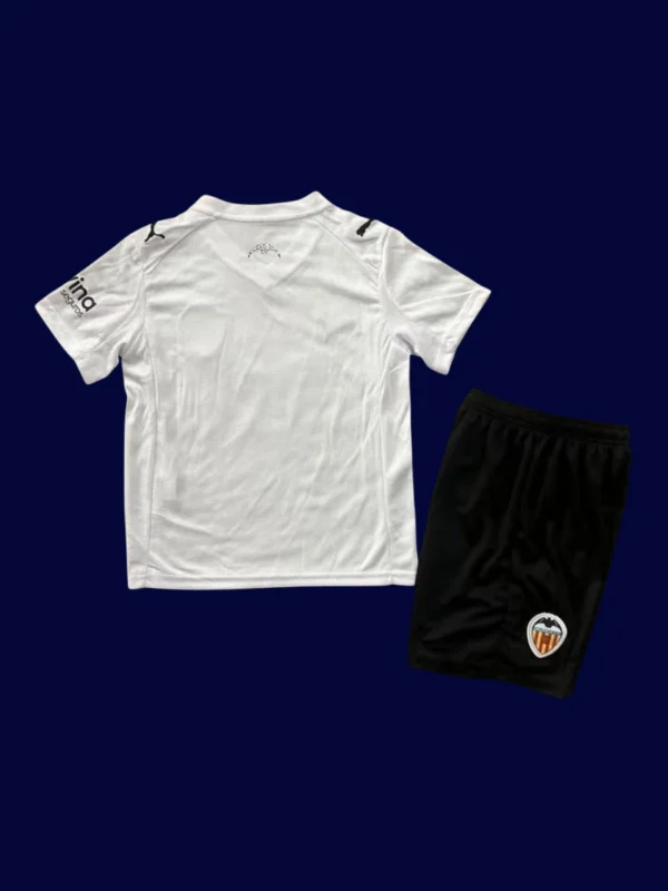 Valence Home Kids Kits 25/26 back showing printed number panel.