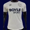 West Ham Away Jersey 25/26 Player Version front with player-cut away design.