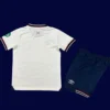 West Ham Away Kids Kits 25/26 back with printed number panel.