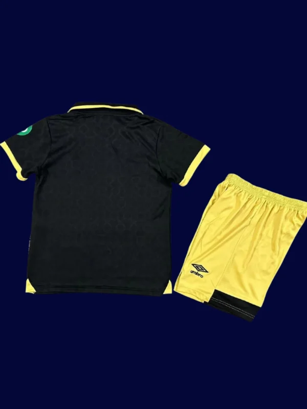 West Ham Third Kids Kits 25/26 back with printed number panel.