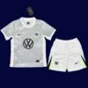 Wolfsburg Away Kids kits 25/26 front lightweight breathable youth football shirt