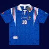 Zidane 10 France Home Blue Retro Jersey Euro Cup 1996A - KFCool – Football Jerseys & Soccer Kits Store Zidane France home blue retro jersey front Euro Cup 1996, high-quality breathable fan gear.