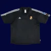 Zidane Real Madrid centenary away retro jersey front 02/03, high-quality breathable fan gear.