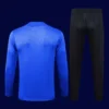 Barcelona 2026 blue training tracksuit back view with clean design