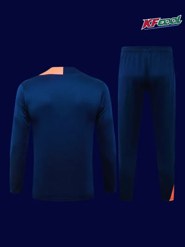 Barcelona kids 26/27 training tracksuit back view