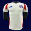 Chile 24/25 away white football jersey front player edition