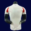 Back view of Chile 24/25 away player jersey with custom number