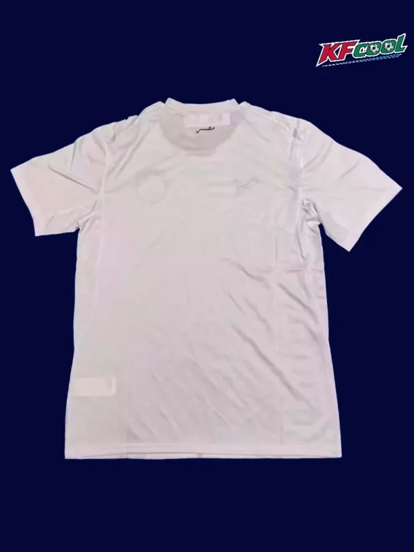 Back view of Egypt 26/27 away white jersey
