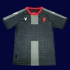 Georgia 2024 away black football shirt front with crest