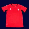 Georgia 2024 third red football shirt front with bold design