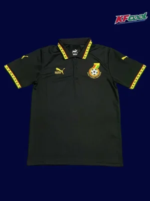Ghana 26/27 black special edition football jersey front