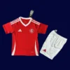 Internacional Home Red Kids kits 2526 Fans Version1 - KFCool – Football Jerseys & Soccer Kits Store Internacional 25/26 home red kids football kit front fans version