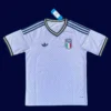 Italy away white jersey 26/27 fans version front, clean design.