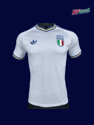 Italy away white player jersey 26/27 front, match cut.