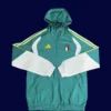 Italy green windbreaker 26/27 fans version front, sporty design.