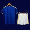 Italy Home Blue Kids kits 2627 Fans Version2 - KFCool – Football Jerseys & Soccer Kits Store Italy kids home blue jersey 26/27 fans version back with number area.