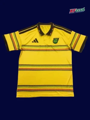 Jamaica 26/27 home yellow football jersey front