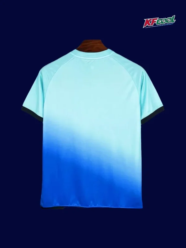 Back view of Morocco 25/26 blue special edition jersey