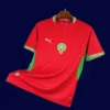 Morocco home jersey 26/27 fans version front, red-green palette.