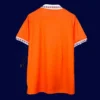 Back view of Netherlands 1996 home orange retro jersey