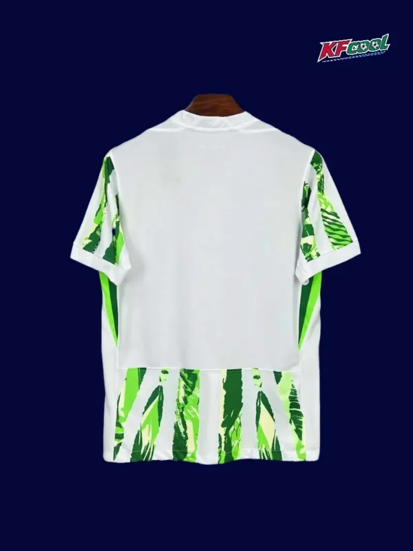 Back view of Nigeria 25/26 home white fans shirt