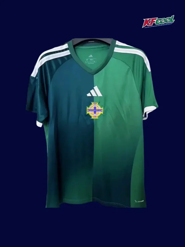 North Ireland 26/27 home green football jersey front fans version