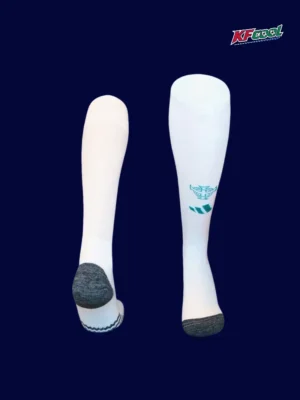 North Ireland 26/27 home white football socks front view