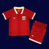 Panama Home Red Kids kits 2526 Fans Version1 - KFCool – Football Jerseys & Soccer Kits Store Panama kids 25/26 home red football kit front